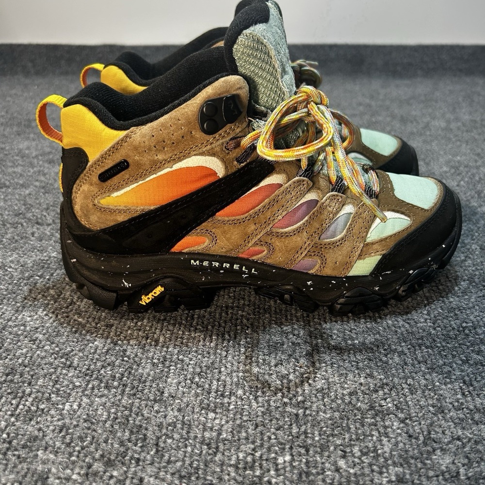 Merrell Moab 3 Mid Unlikely Hikers Waterproof Boots Women 6.5 W Wide J499994W - Picture 3 of 10